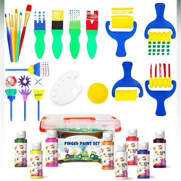 ✨BRAND NEW✨ Finger Painting Set - Picture 3 of 4